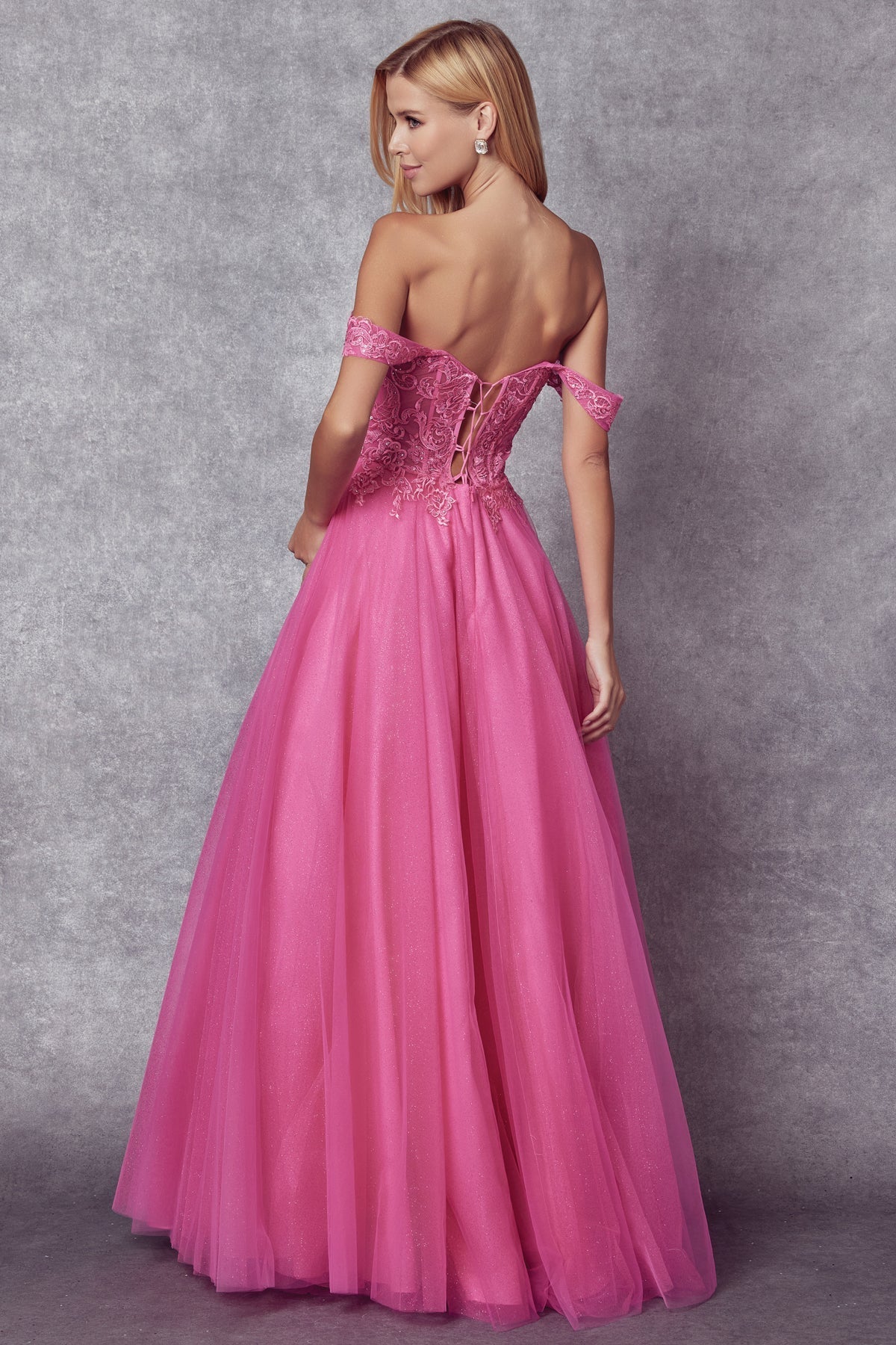 Embroidered Bodice Sweetheart Off or On Shoulder Long Prom Dress JT280_14