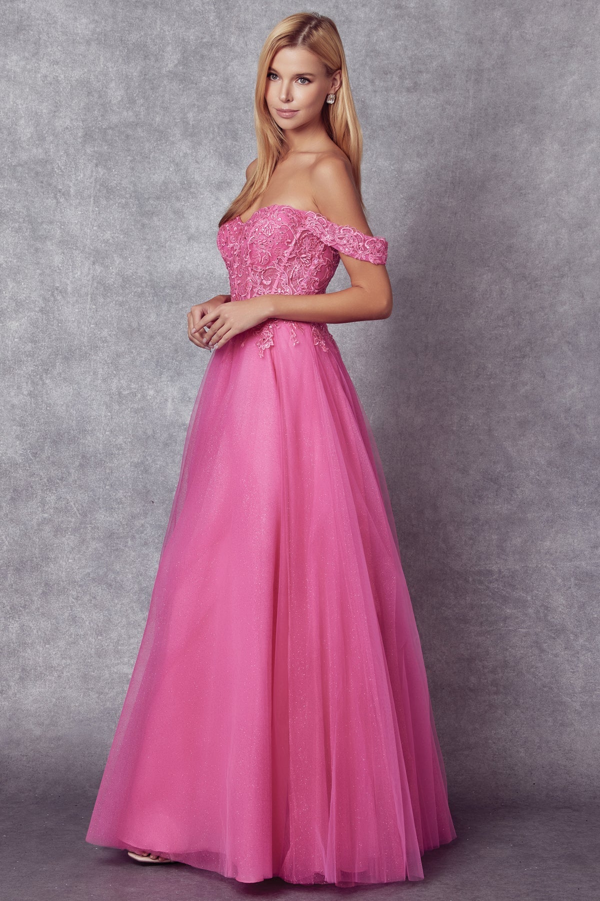 Embroidered Bodice Sweetheart Off or On Shoulder Long Prom Dress JT280_15