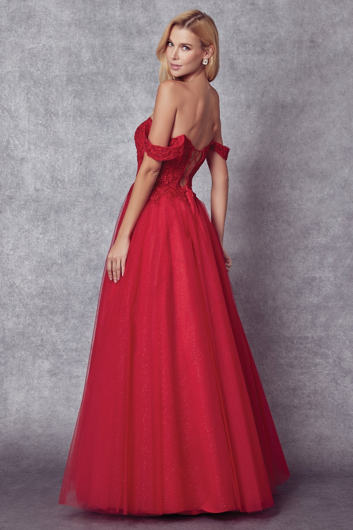 Embroidered Bodice Sweetheart Off or On Shoulder Long Prom Dress JT280_20