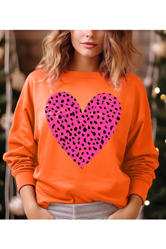 Dalmatian Heart Valentineās Sweatshirt
