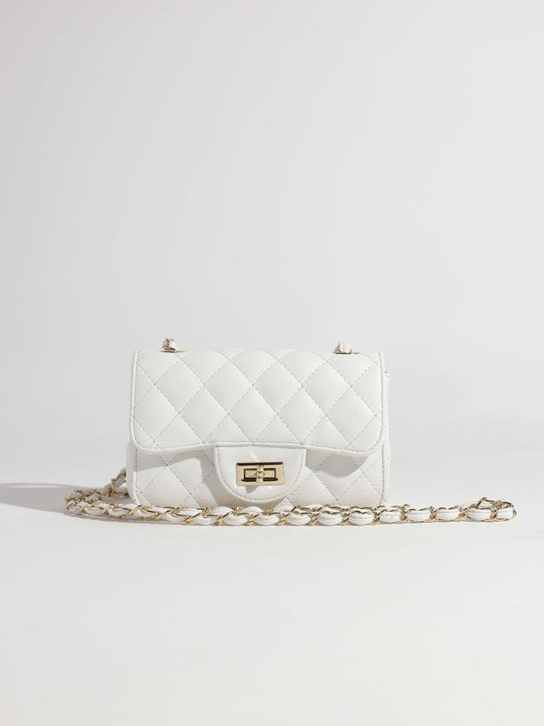 Faux Leather Crossbody Bag
