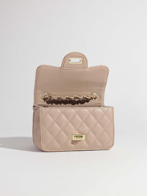 Faux Leather Crossbody Bag