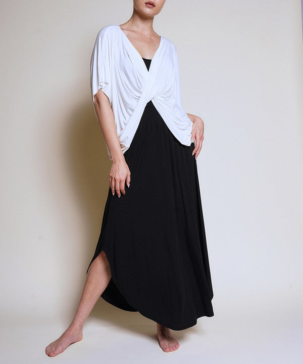 Eco-Friendly Elegance with Our Bamboo Maxi Skirt | Made in USA