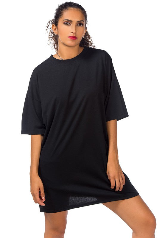 Oversized Graffiti Tee Top