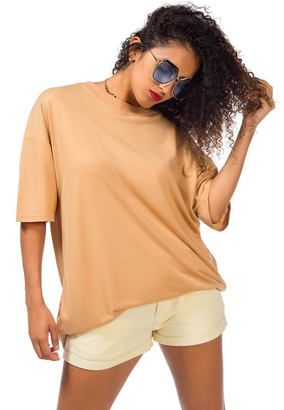 Oversized Graffiti Tee Top