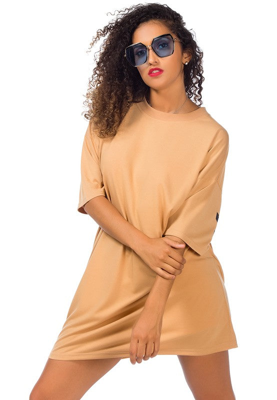 Oversized Graffiti Tee Top