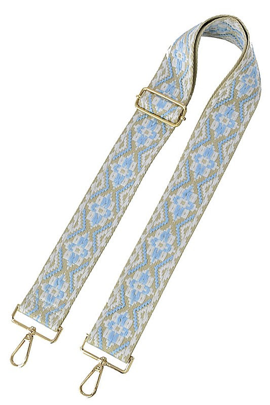 Aztec Tribal Pattern Guitar Strap