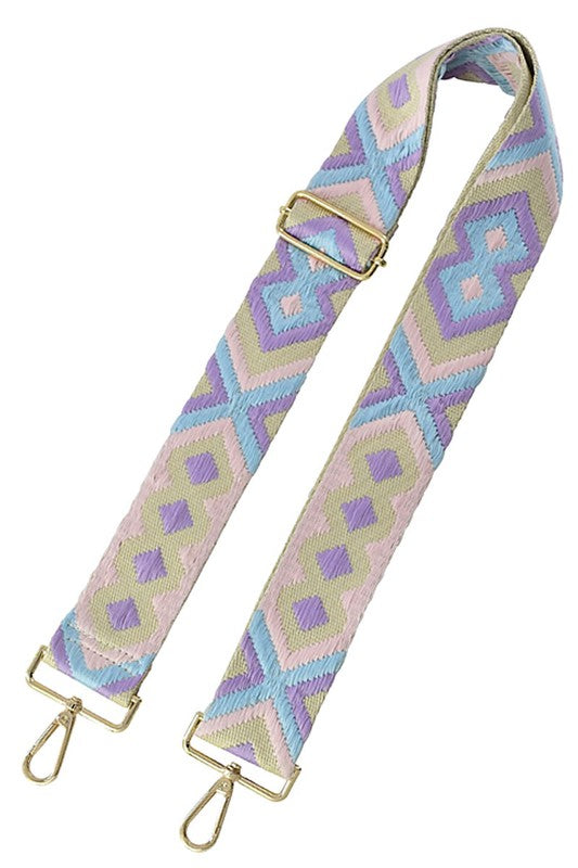 Aztec Tribal Pattern Guitar Strap