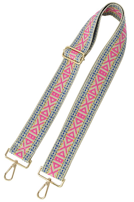 Aztec Tribal Pattern Guitar Strap