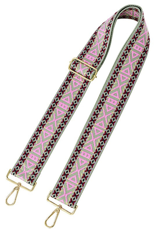 Aztec Tribal Pattern Guitar Strap