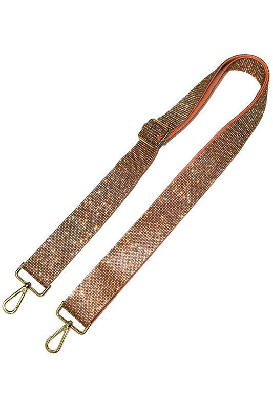 Rhinestone Guitar Strap - 1.5 Inches