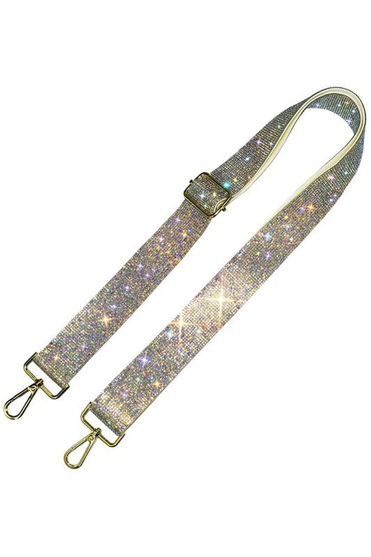 Rhinestone Guitar Strap - 1.5 Inches
