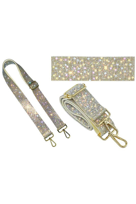 Rhinestone Guitar Strap - 1.5 Inches