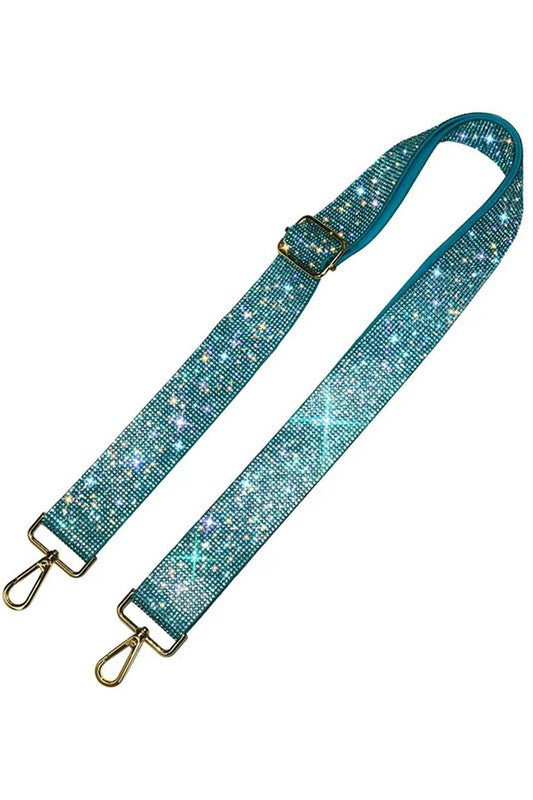 Rhinestone Guitar Strap - 1.5 Inches