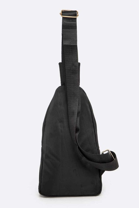 Quilted Fashion Sling Bag Set