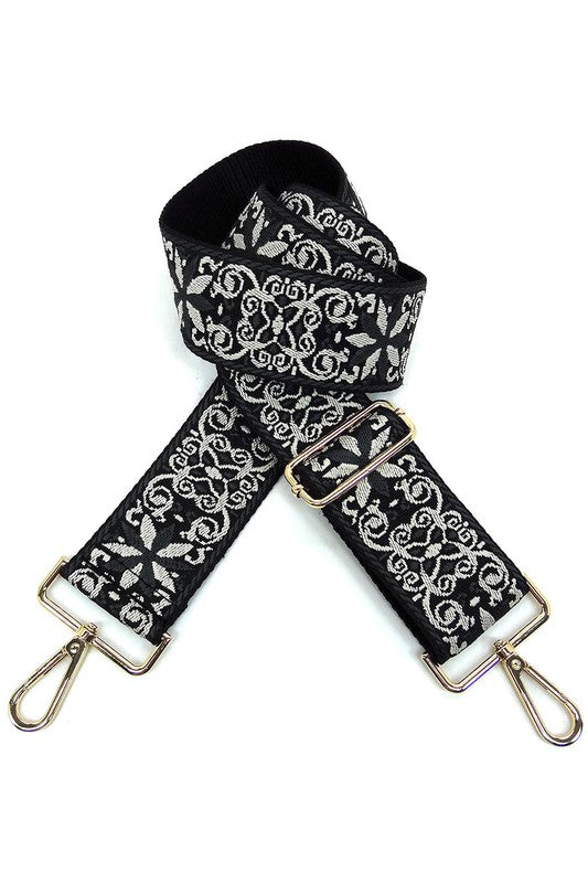 Aztec Tribal Pattern Guitar Strap - 2 Inches Wide