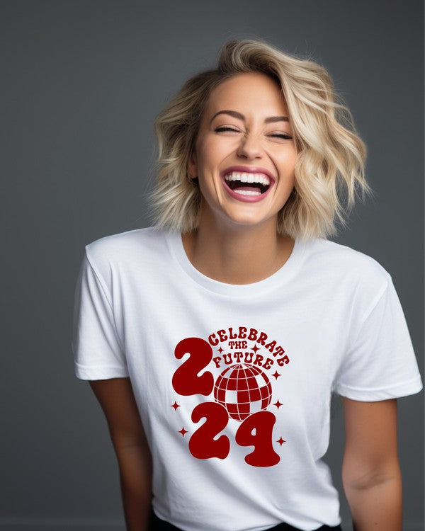 Celebrate 2024 the Future Graphic Tee