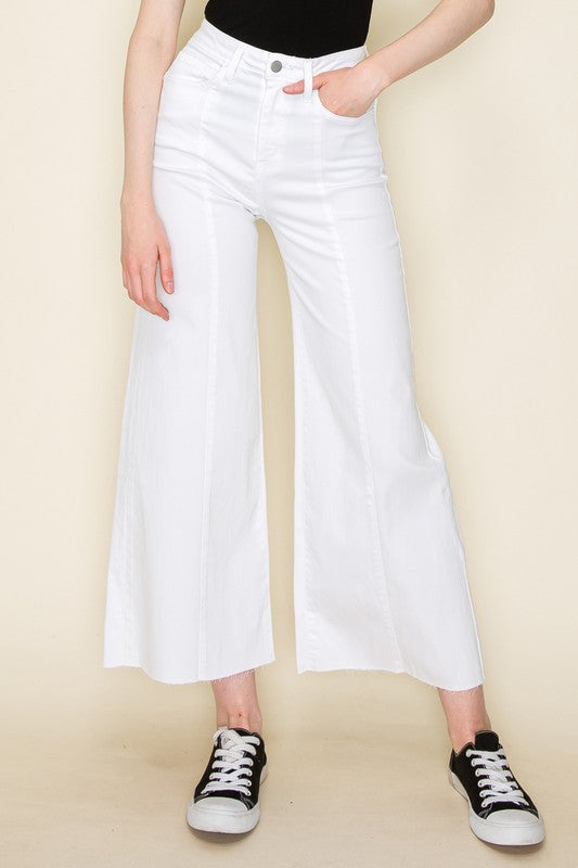 Wide leg, denim pants, jeans, western
