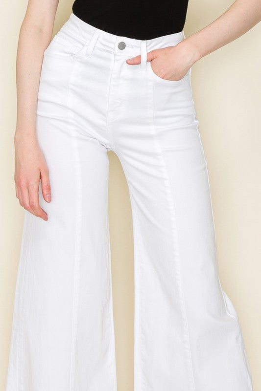 Wide leg, denim pants, jeans, western