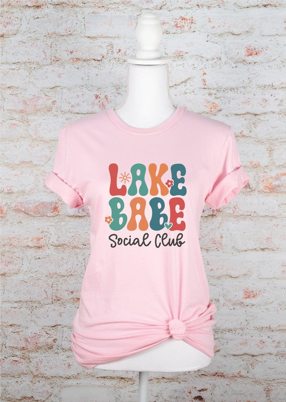 Lake Babe Social Club Bella Canvas Graphic Tee