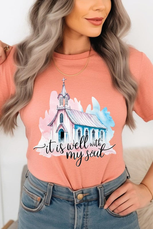 It Is Well With My Soul Graphic Tee
