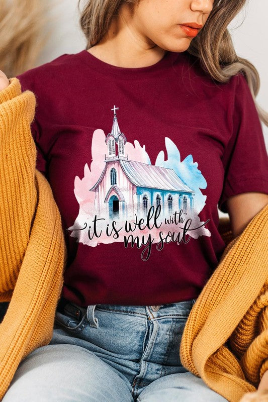 It Is Well With My Soul Graphic Tee