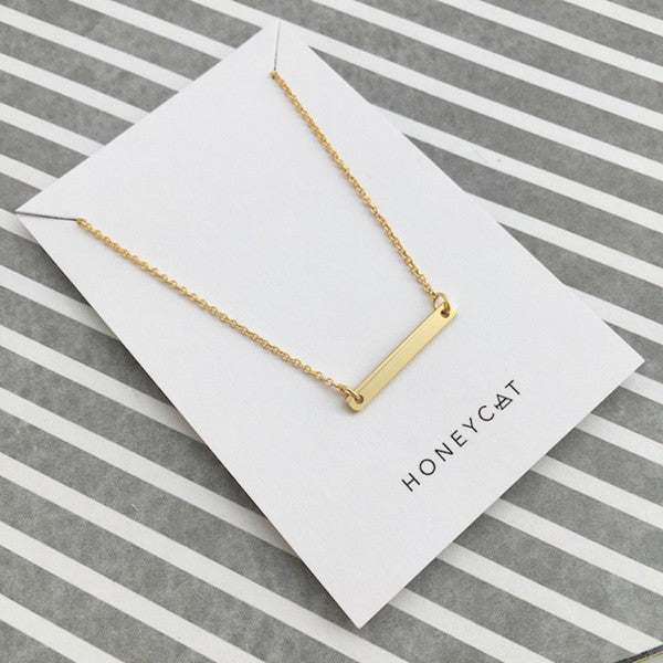 Mini Bar Necklace