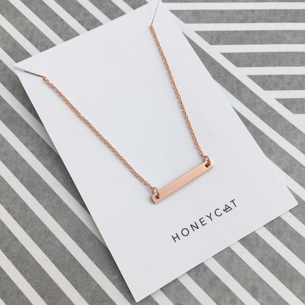 Mini Bar Necklace