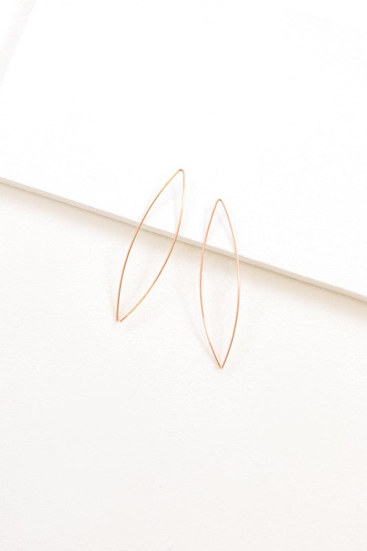 Arc Threader Earrings