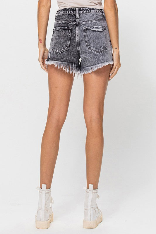 Super High Rise Two Toned Short