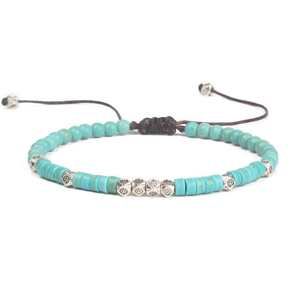 Turquoise Handwoven Friendship Bracelet