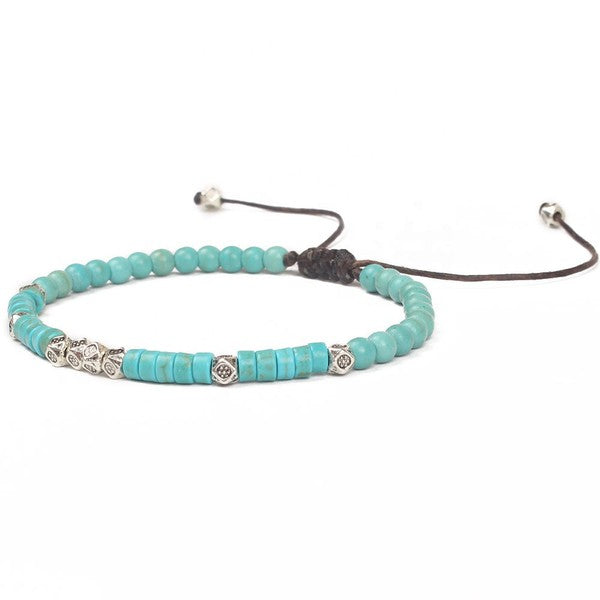 Turquoise Handwoven Friendship Bracelet