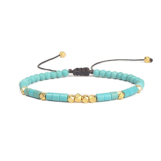 Turquoise Handwoven Friendship Bracelet