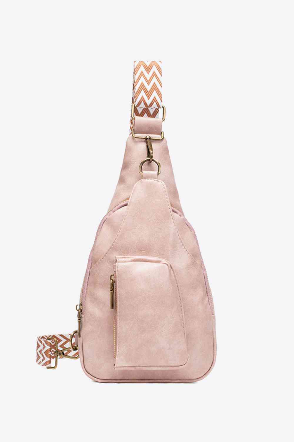 All the Feels - Medium PU Leather Sling Bag | Adjustable Strap