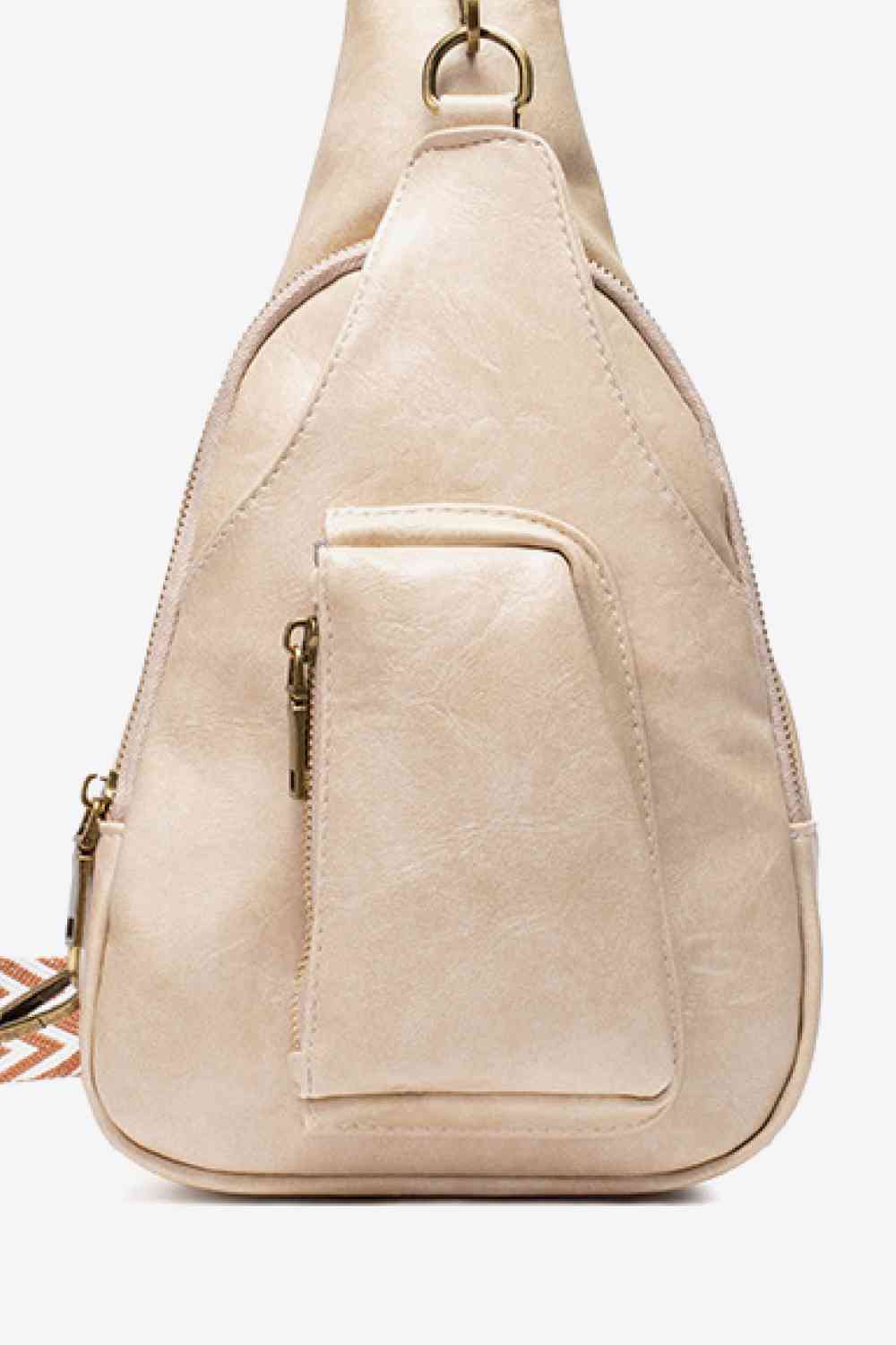 All the Feels - Medium PU Leather Sling Bag | Adjustable Strap