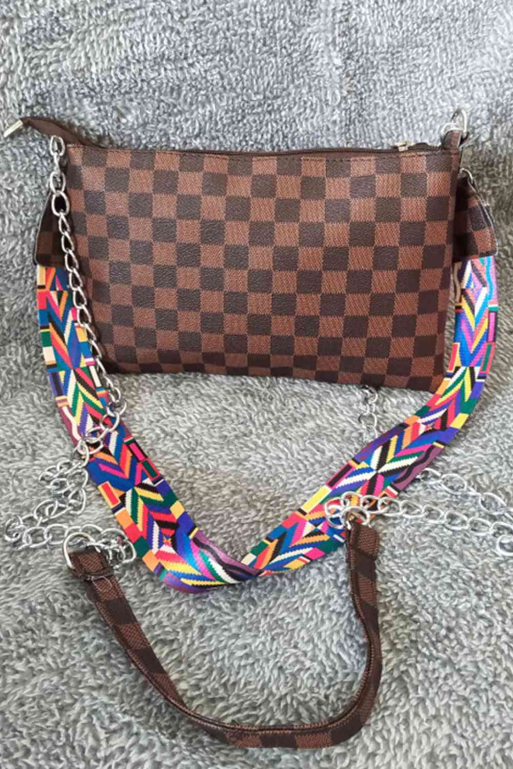 Adored Studded PU Leather Shoulder Bag