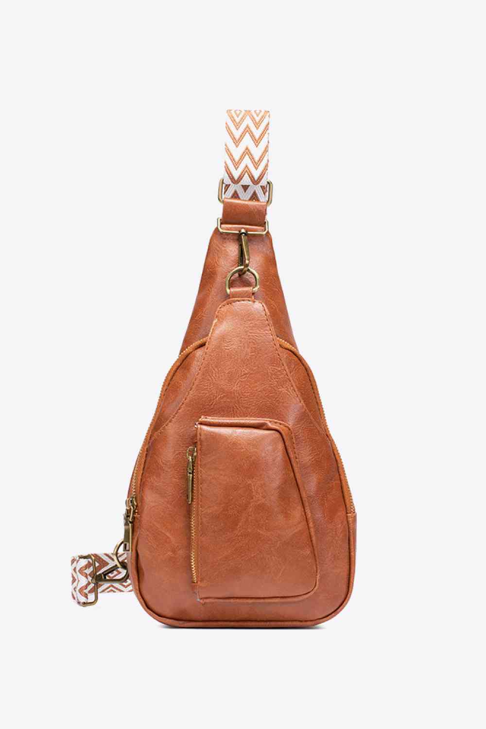 All the Feels - Medium PU Leather Sling Bag | Adjustable Strap