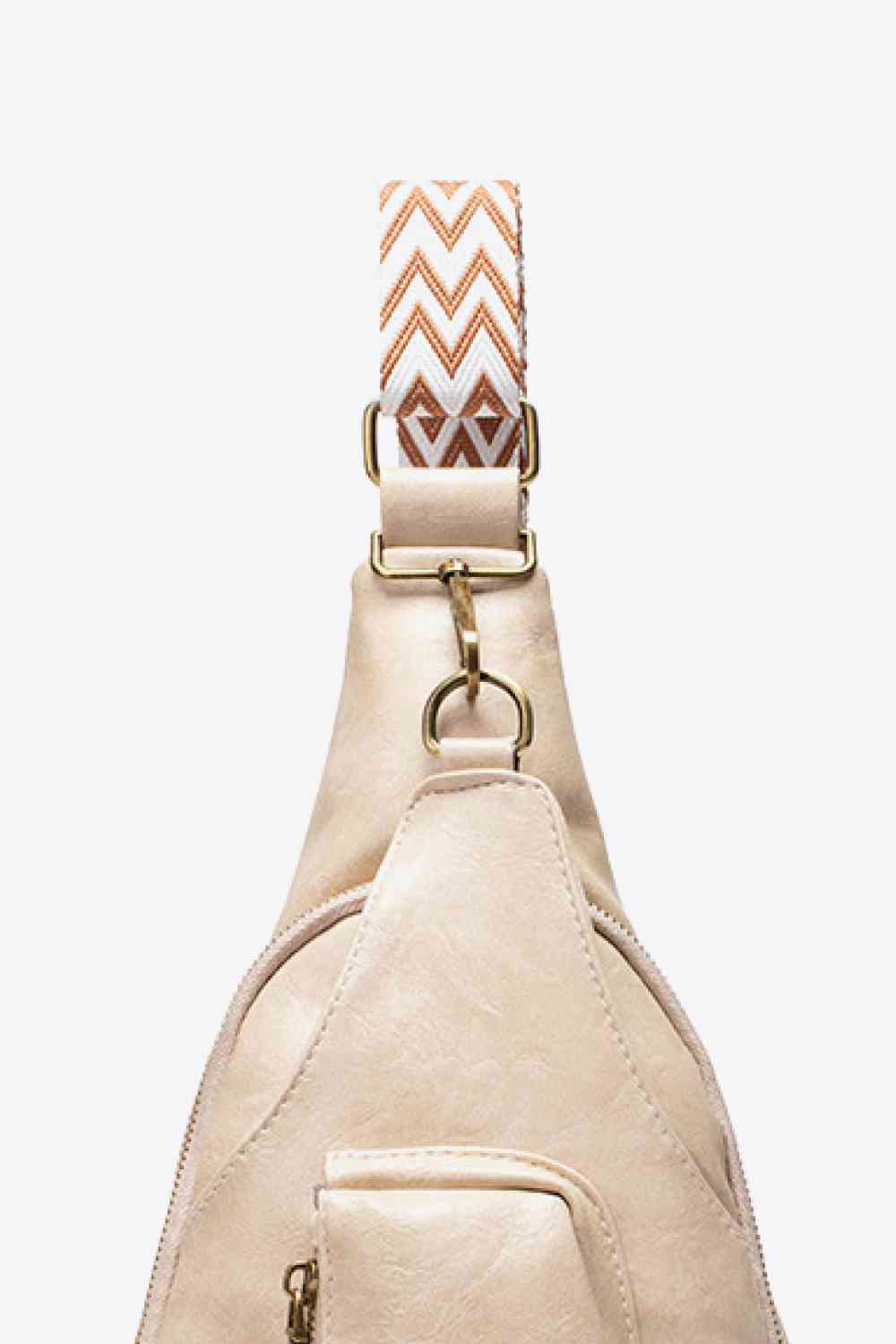 All the Feels - Medium PU Leather Sling Bag | Adjustable Strap