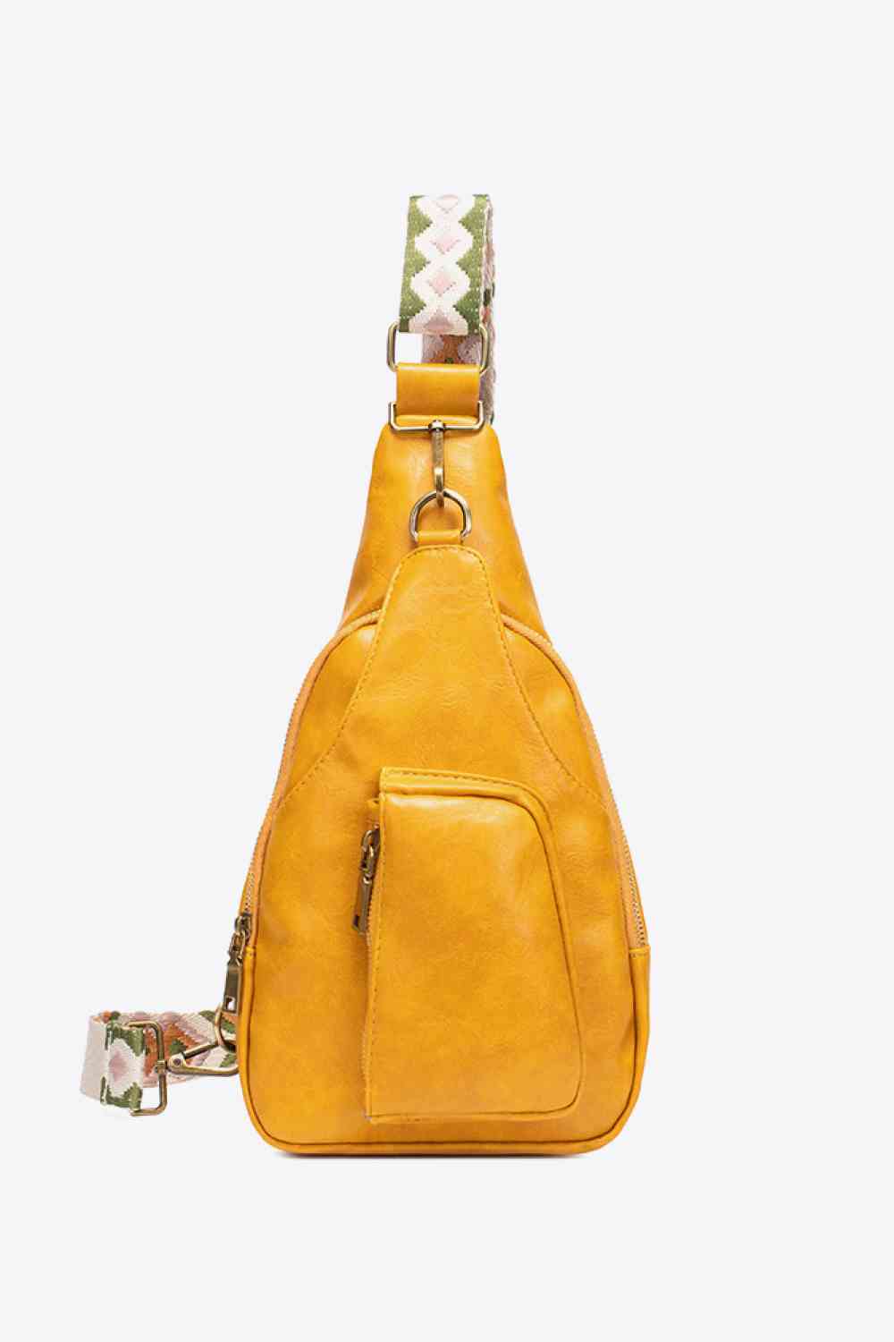 All the Feels - Medium PU Leather Sling Bag | Adjustable Strap