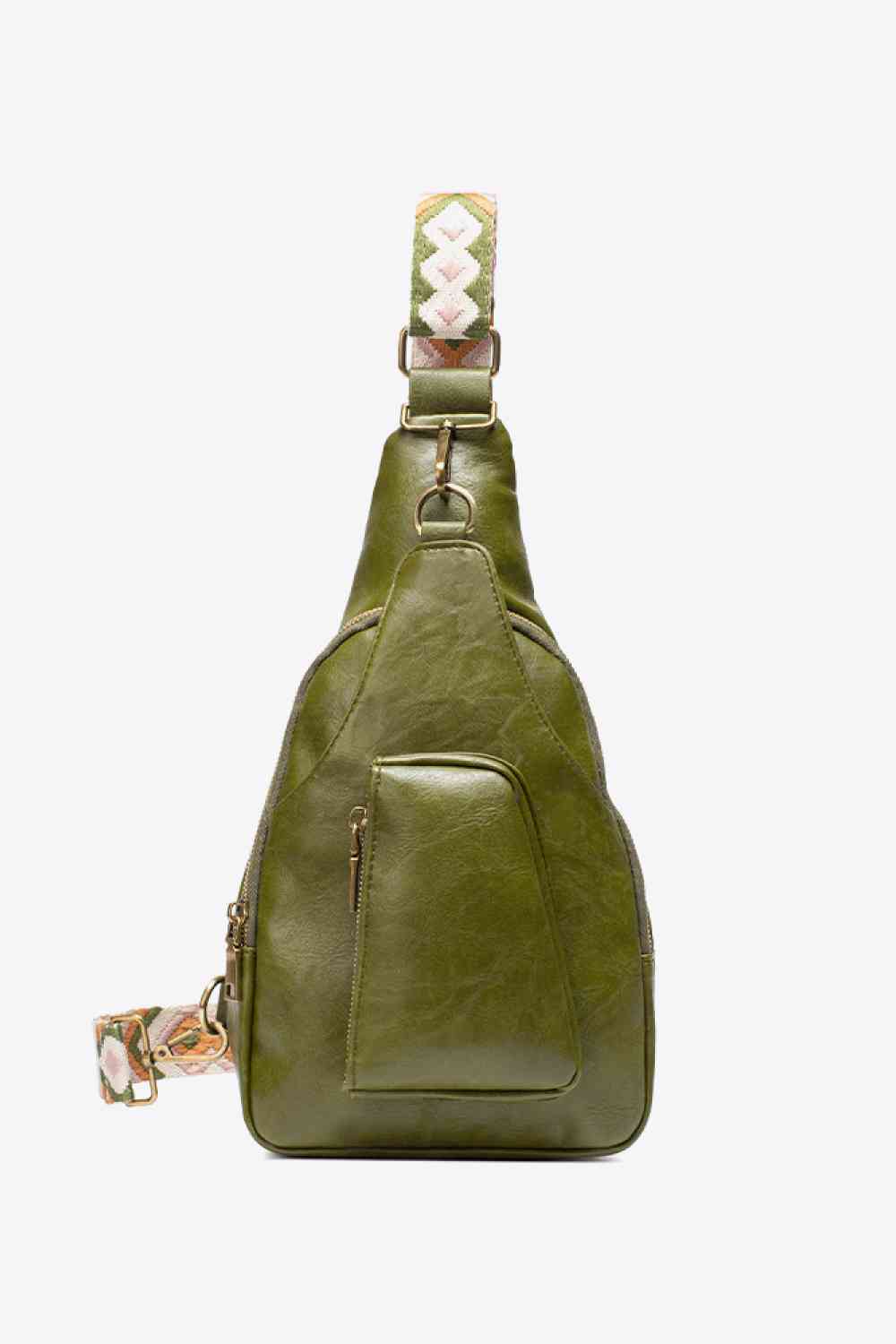 All the Feels - Medium PU Leather Sling Bag | Adjustable Strap