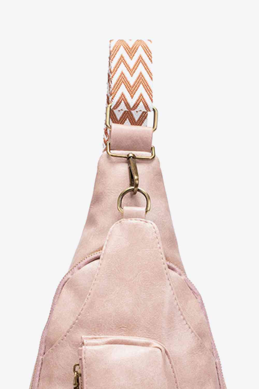 All the Feels - Medium PU Leather Sling Bag | Adjustable Strap