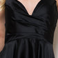 Cowl Neck Open V-Back Babydoll Satin Short Cocktail & Homecoming Dress ACBZ013S_10