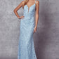 Embroidered Lace Illusion Sweetheart Mermaid Long Prom Dress JT272_2