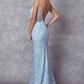 Embroidered Lace Illusion Sweetheart Mermaid Long Prom Dress JT272_3