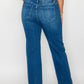 bytos Full Size Cat's Whiskers High Rise Straight Jeans