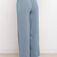 Drawstring Paperbag Waist Wide Leg Pants