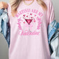 Martinis Are My Valentine Plus Heavy Cotton Tee