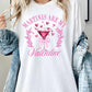 Martinis Are My Valentine Plus Heavy Cotton Tee