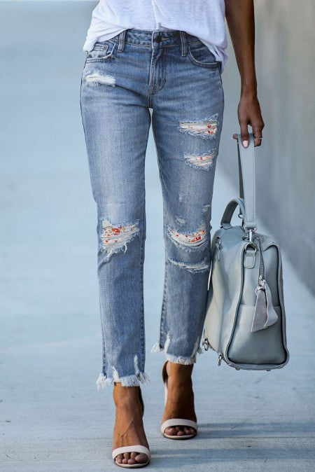 Jeans With Slits
