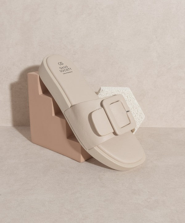 Oasis Society Daisy - Single Buckle Slide